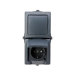 Nautic IP44 antraciet