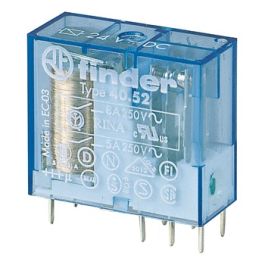 RELE FINDER 24Vdc 1Cto Conmutado 16A/250Vac