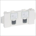 LEGRAND 076541 DATACONN 2XRJ45 C5E UTP WT