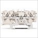 WAGO 20021408 RAILKLEM TOPJS 4DR 2.5MM WIT