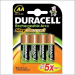 DURACELL HR 6 AA 4ST BATT OPL PENL 2400MA 14ST
