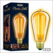 KS 3857 CLASSIC GOLD LED LAMP