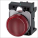 SIEMENS 3SU11026AA201AA0 INDICATOR LIGHT RED