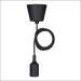BAILEY 141580 SILICONE PENDANT E27 BLACK 1.5