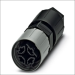 PHOENIX QPD P 3PE1.5 813 BK CONNECTOR QUICKONAANSLUITING