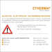 ETHERMA AKD WAARSCHUWINGSSTICKER INCHLET O