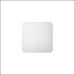 AJAX SYSTE SOLOBUTTON 2V W KNOP 2 SCHAKELAARS WIT