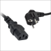 GRAYLE 010.01.3007 EUROPESE STROOM KABEL C13 ZWAR