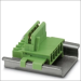 PHOENIX ME 17.5 TBUS 1.5 5 MONTAGE ADAPTER TBV DIN RAIL