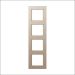 JUNG A5584BFCH AFDEKRAAM 4VOUDIG VERTICALE