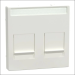 SCHNEIDER MEG45640319 SYSTEEM M CENTRAALPLAAT RJ45