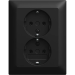ABB BUSCH 202 EUJR915 WCD RA DUBBEL INB SIBMATZWAR