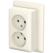 ABB BUSCH 202 APBJ522503 WCD KV DUBBEL plus PLAAT OPB BAP