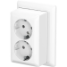 ABB BUSCH 202 EAPBJ524503 WCD RA KV DUBBEL plus PLAAT OPB B