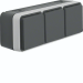 HAGER WNC143 WCD 3V HOR BEHUIZING W1 GR