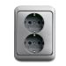 OUTLET ABB BuschJaeger Alpha Exclusive Wandcontactdoos 2002 EUJR266 2CKA002014A1367