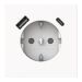 ABB BuschJaeger Art linear Wandcontactdoos 20 EUCB2USBAC44M Verkeerswit mat