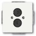 OUTLET ABB BuschJaeger Future Linear Luidsprekercontactdoos 1751884 Verkeerswit mat
