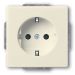 ABB BuschJaeger FutureSolo Wandcontactdoos 20 EUCR82503 Crème