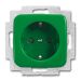ABB BuschJaeger Reflex SI Wandcontactdoos 20 EUCR13212 Groen