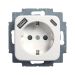 ABB BuschJaeger Reflex SI Wandcontactdoos EUCB2USBAC214 Alpinwit