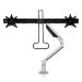 Filex Chicago Monitor arm 810208 dubbel zilver