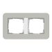 Gira E3 Afdekraam 0212412 GrijsAlpinwit