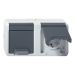 OUTLET Gira Spatwaterdicht Opbouw Wandcontactdoos 478130