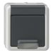 Gira Spatwaterdicht opbouw Wandcontactdoos 441430 Grijs