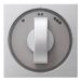 Gira Systeem 55 Draaiknop 066526 Aluminium