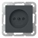 Gira Systeem 55 Wandcontactdoos 448028 Antraciet