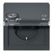 Gira Tx44 Wandcontactdoos 446767 Antraciet