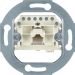 Hager Berker Basiselement Datacontactdoos 4538 1xRJ45