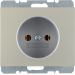 Hager Berker K.5 Wandcontactdoos 6167157004 Edelstaal