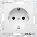 Hager Berker SB Wandcontactdoos 6147431909 Alpinwit mat