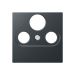 Jung A Range Centraalplaat satelliet A561BFPLSATANM Antraciet mat