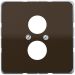 Jung CD Range Centraalplaat BNC CD562BR Bruin