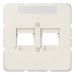 Jung CD Range Centraalplaat RJ45 5692NWE Crème
