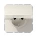 Jung CD Range Wandcontactdoos CD1520NBFKL Crème