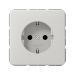 Jung CD Range Wandcontactdoos CD1520NLG Lichtgrijs