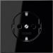 Jung LS Range Wandcontactdoos LS1520NSW Zwart