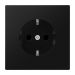 Jung LS Range Wandcontactdoos LS1520NSWM Grafietzwart mat
