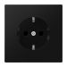 Jung LS Range Wandcontactdoos LS1520NKISWM Grafietzwart mat