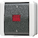 Jung WG800 Schakelaar 802KOW Grijs
