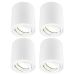 Ledvion Spot Opbouwspot LV100252700K4pack