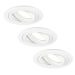 Ledvion Tokyo Inbouwspot LV100194000K3pack