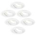 Ledvion Tokyo Inbouwspot LV100194000K6pack