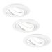 Ledvion Tokyo Inbouwspot LV100196500K3pack