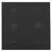 Niko Home Control Bedieningstoets 20051036 Bakeliet piano zwart