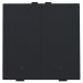 OUTLET Niko Home Control Bedieningstoets 16152002 Zwart mat